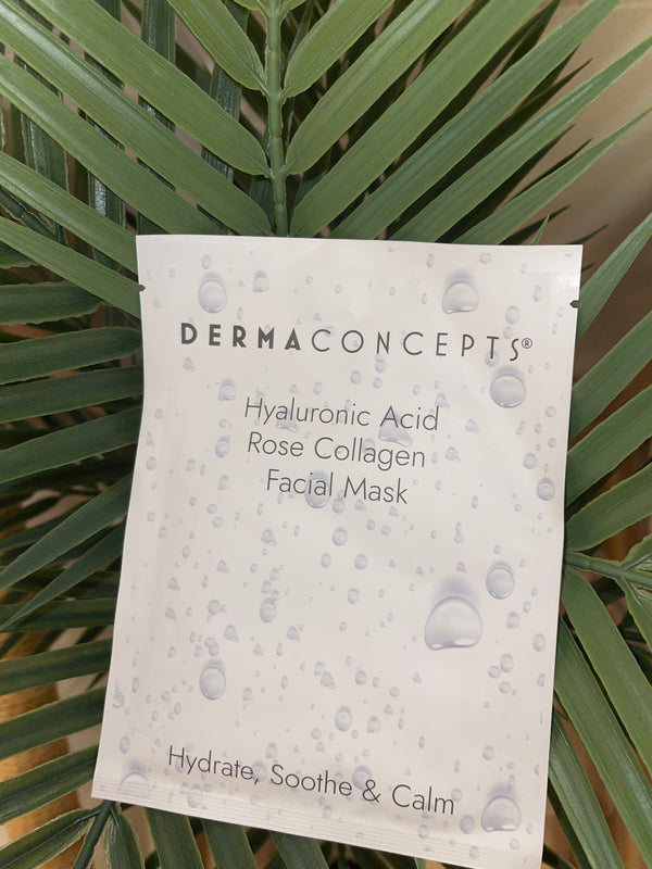 Hyaluronic Acid Rose Collagen Facial Mask